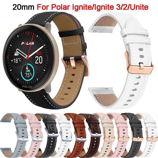 New Arrival 20mm Wahband 3/2 Correa strap for polar ignition/Unit/P Smartwah strap bracelet replacement strap Z241115