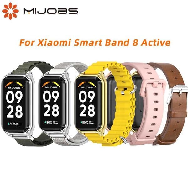 Hot Sale Suitable for Mi Band 8 Active Wahband Bracelet Mi Band 8 Active Correa Bracelet Replacement Accessories T241115