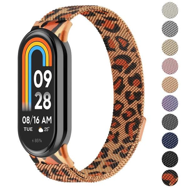 Mi Band 8 Wahband Replacement Bracelet Metal Magnetic Bracelet Mi Band 8 Smartwah Accessories M241115