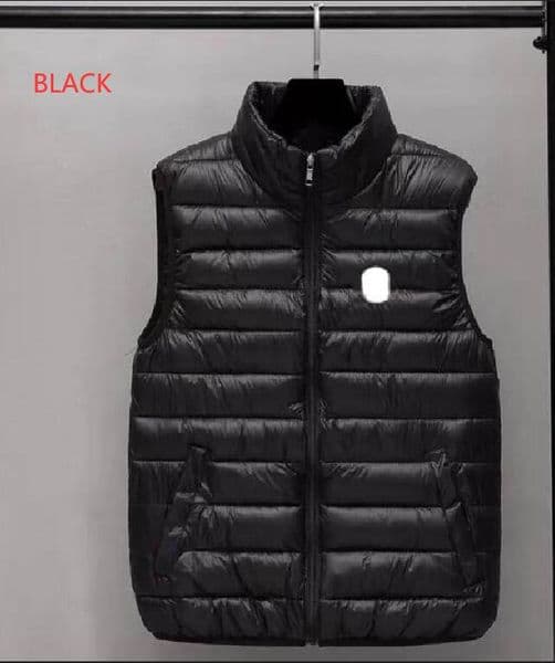 Winter Mens Vests Outerwear light Weight Male Coats Warm Sleeveless Vest Windproof Overcoat Outdoor Classic Casual Warmth Winters Coat Men Clothing