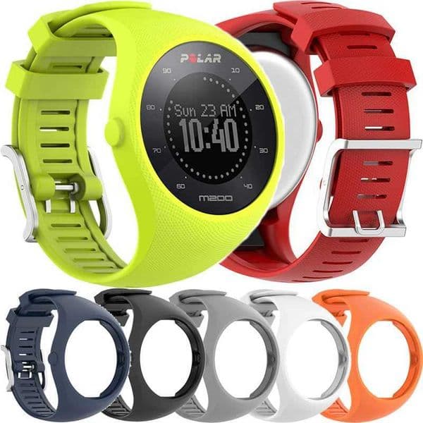 Hot Sale Sports silicone wristband bracelet for Polar M200 GPS Sports Smartwah using the tool Wah strap instead of the Wah strap bracelet T241115