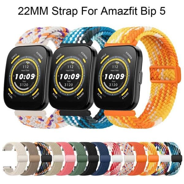 Hot Sale MM braided magnetic strap for Amazfit bip 5-band bracelet used as Amazfit bip5 Wahband wristband accessory T241115