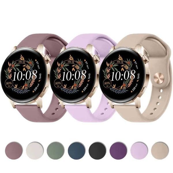 Suitable for Wah GT 3 GT 2 42mm 46mm GT runners/GT3 Pro with 20mm Wah 3 Pro Wahband silicone strap M241115