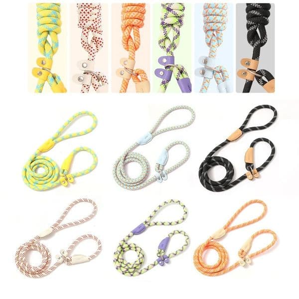 2026 New Adjustable Nylon Pet Lead Leash cologne Harness Durable Rope Belt Lightweight Dog Accessories Cat Collar perfume Free Shipping