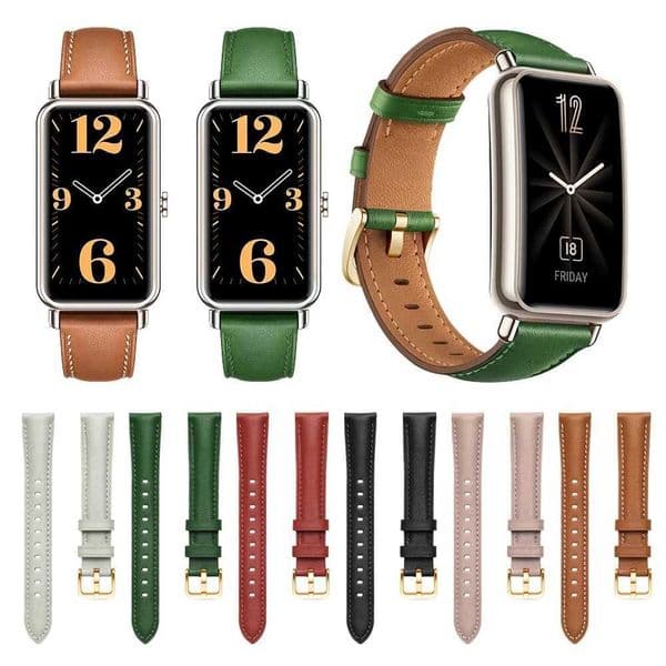 Hot Sale High quality leather Wahband and Smartwah wristband bracelet replacement accessories for WAH FIT mini leather strap T241115