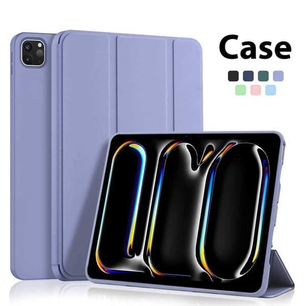 Suitable for iPad Pro 13 11 M4 M2 12.9 2024 Case Air 5 4 3 4th 6th 10.9 Fund for 9th 10th 7th 8th Generation Case Mini 6 20 10.2 Cover M241115