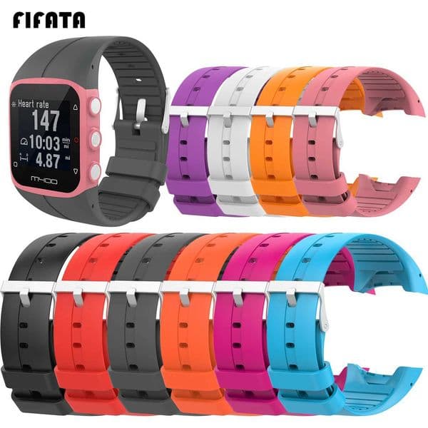 Hot Sale FIFATA replaces soft silicone Wah sports strap for Polar M430 smart Wah bracelet wristband T241115