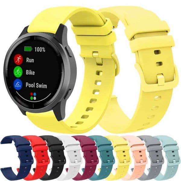Hot Sale 18mm 20mm silicone strap for Galaxy Wah Active 2 Active 3 Gear S2 Wahband and Huami Amazfit bip T241115
