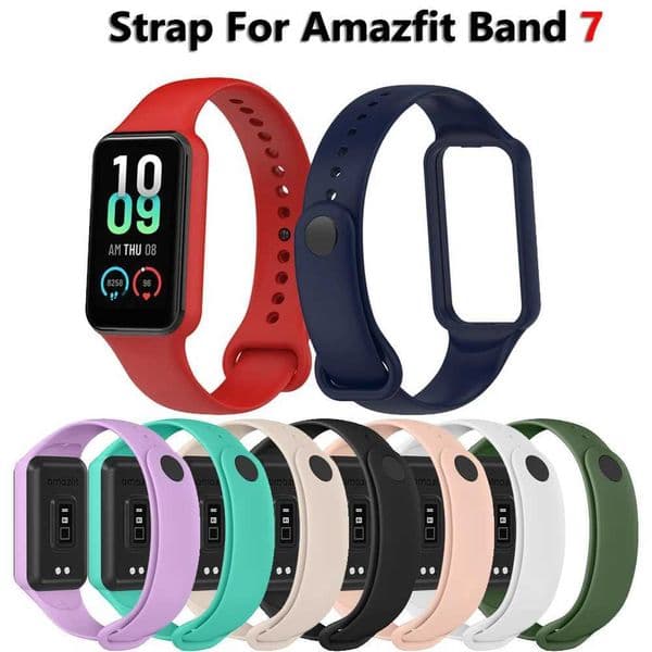 Huami Amazfit Wah 7 Band Sports Smartwah Bracelet Huami Amazfit Band 7 Correa Wahband Silicone Strap M241115
