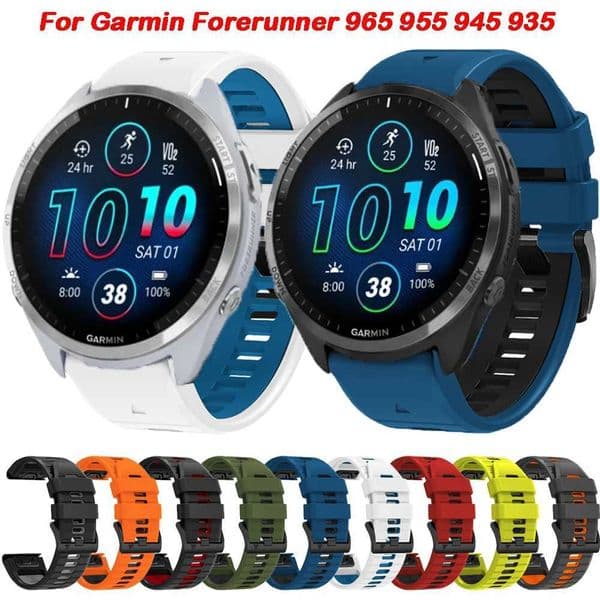 Suitable for Gin Forerunner 965 955 Solar 935 945 Wah wristband bracelet suitable for Fenix 7X 7 6X 6 5 5X silicone wristband replacement M241115