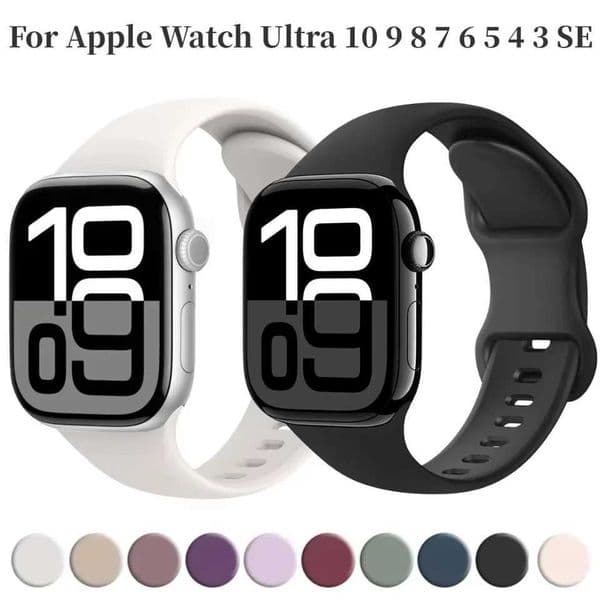 Hot Sale Wah 10 46mm 42mm 9 8 7 45mm 41mm tra 49mm soft replacement wristband suitable for iWah 6 5 4 3 SE 44mm 40mm T241115