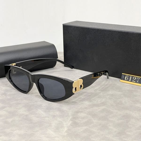 Fashion Sunglasses Designer Sunglasses for Women Men Luxury Eyeglasses Full Frame Cat Eye Ellipse Polarized Sunglass Summer Sun glass Outdoor Shades