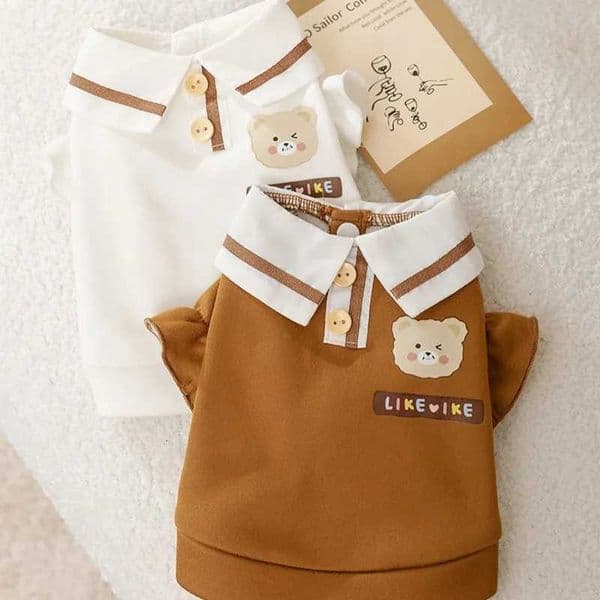 Wool hoodies sports shirts stray dog clothing Chihuahua clothing cat and dog clothing winter shirts pet coats for puppies M241116