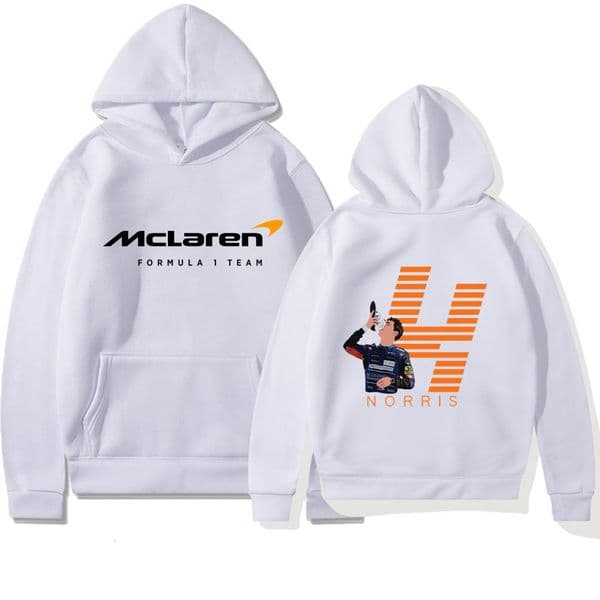 McLaren Letter printing Designer Hoodie Men Pullover Cotton Casual tops Long Sleeve Graphic Sweatshirt Outdoor Sports teens shirts