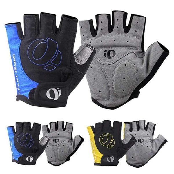 Half Finger Cycling Gloves High Quality Elasticity Silicone Padded Sports Gloves Soft Fingerss Riding Gloves MenXJ241118