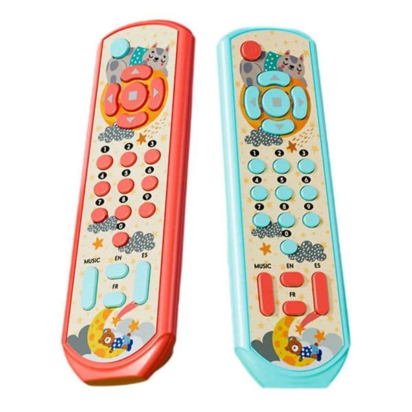 Toddler Remote Toy French with Light and Sound Realistic Early Educational for Boys Girls Toddlers Infants 6 to 12 Months BabyXJ241118