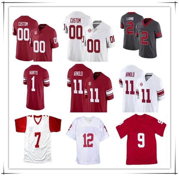 Jackson Arnold College Football Jerseys Jovantae Barnes Taylor Tatum Bauer Sharp J.J. Hester Deion Burks Brenen Thompson Danny Stutsman Kip Lewis Spears-Jennings 4XL