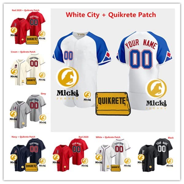 Spencer Strider Austin Riley 2024 Quikrete Baseball Jersey Stitched Mens #13 Ronald Acuna Jr. #1 Ozzie Albies #23 Michael Harris II Matt Olson Chipper Jones Jerseys S-3XL