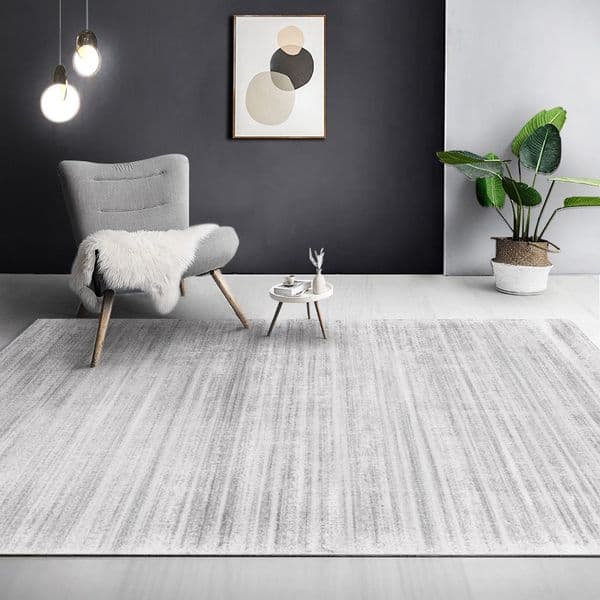 Area Rug 80x160CM Modern Minimalist Gradient Non Slip Carpet For Living Room Bedroom Decor