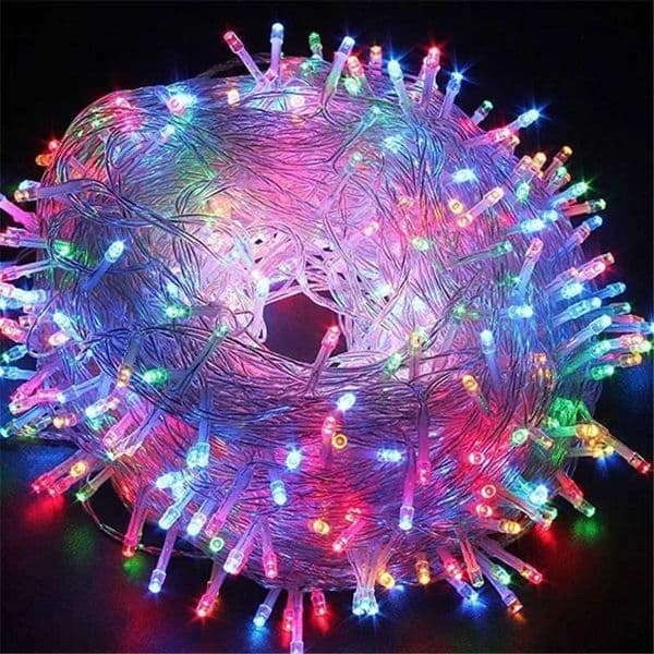 10M LED String Light Christmas Garland Lights Indoor Outdoor Tree Decoration 100 LEDs Waterproof Holiday Party Fairy Lights zyc241120
