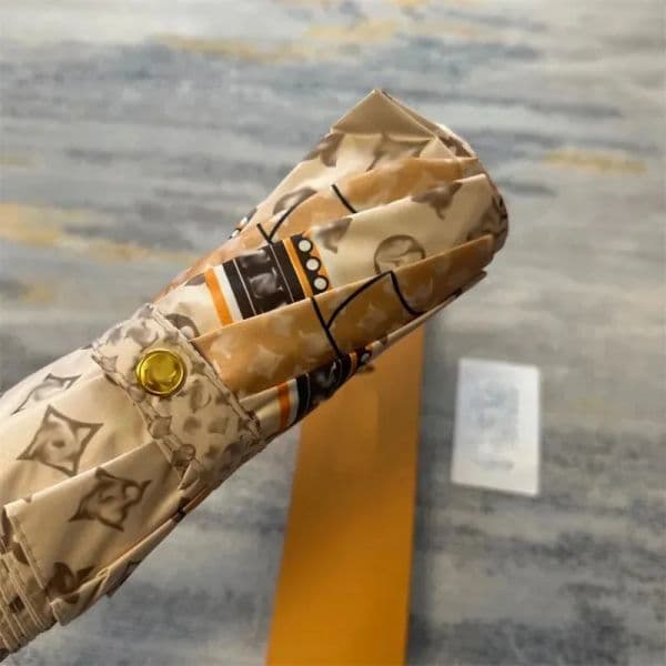 designer with unique rabbit print automatic sunshade folding umbrella M260302