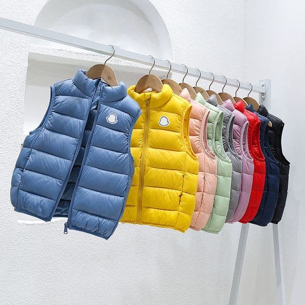 Coat Baby Vest Designer Kids Gilet Childrens Waistcoat Boys Girls Down Puffer Jacket