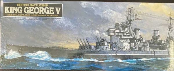 2026 New TAMIYA Assembly Ship Model Kit 78010 British Warship King George V 1/350 Designer