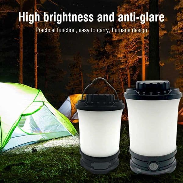 New Arrival BORUiT cam light hanging tent light charging portable waterproof used for hiking and fishing Z241121