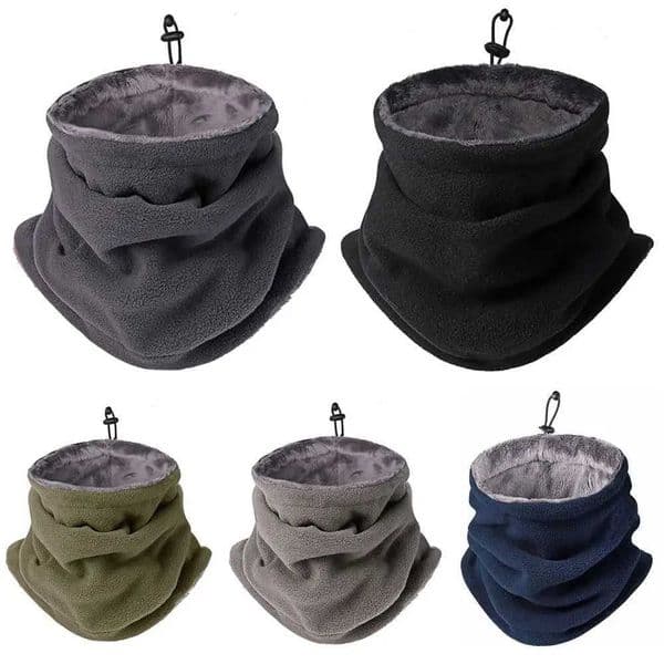 Polar Fleece Neck Warmer Warm Soft Sport Scarf Fishing Skating Running Face Mask Cycling Headwear Camping Hiking HatXJ241122