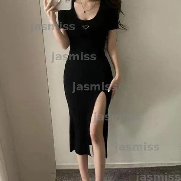Designer Womens Dresses Luxury Clothing Brand Dress High Quality Clothes Slim Style Dresses -6 Designers Costume Ladies Sexy Long Dress DPG2406295