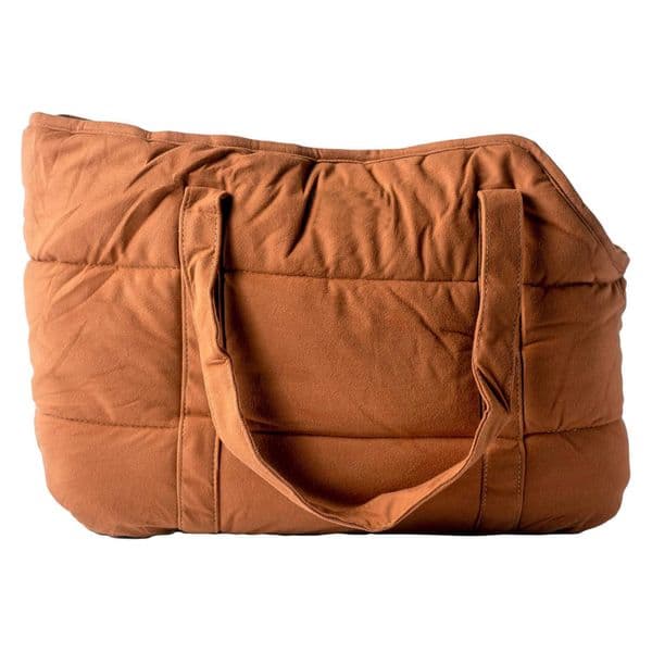 Pet travel, small dog tote bag, comfortable plush pet tote bag, safety harness 241115