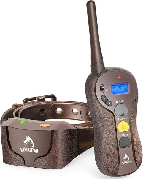 Dog Collar Designer Dog Large - Ipx7 Waterproof E Collar For Dogs Training With Beep, Vibration And dog leash Static Modes Harness