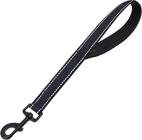 Dog Collar Designer Heavy Duty With Comfortable Padded Handle dog leash Reflective Training Leashes For Medium Large Dogs Up To 80Lbs Short Dog Leash Harness