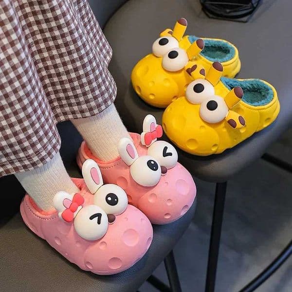 Childrens Shoes Winter Baby Cato Warm Cotton Slippers Non slip Slippers Indoor Childrens Cute Waterproof Sandals De Mujer M241121