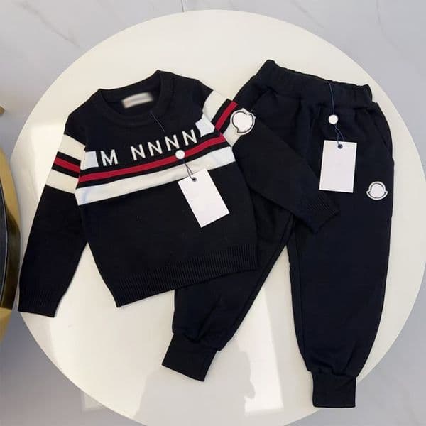 Designer 2026 Top Brand baby Two-Piece Spring And Autumn Zipper Girl Boy Suit Long Sleeve Sports Casual Sweater High Baby Quality Children's Clothing Free Fre