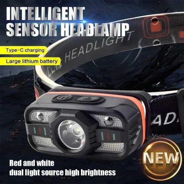 New Arrival Heit Portab D light USB charging light built-in battery waterproof fishing flashlight outdoor camera light Z241122