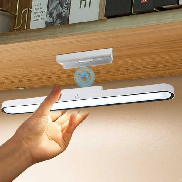 Desk lamp desk lamp USB LED office light rechargeable suspension magnetic stepless dimming bedroom night light reading light X241122