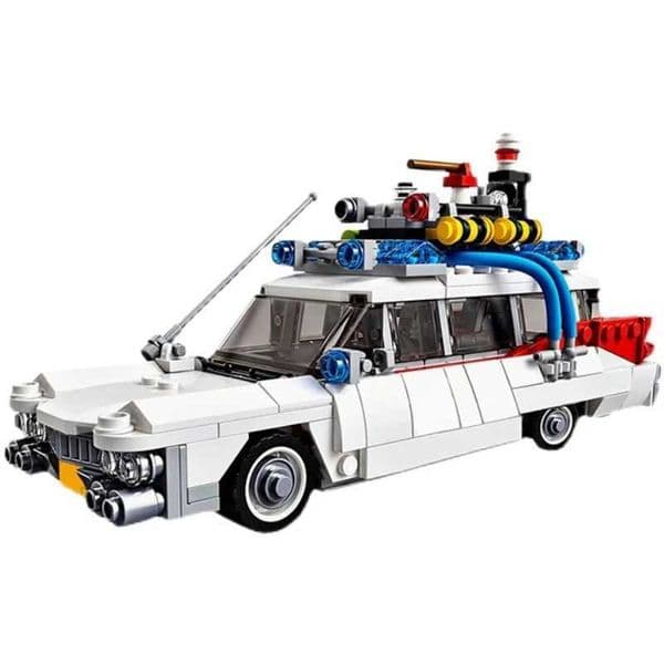 Build brick Block Set Inventory MOC Compatible With 21108 Ghost Buster Ecto-1 Movie Car Building DIY Toy Assembly Model Childrens Boy And Girl Gifts