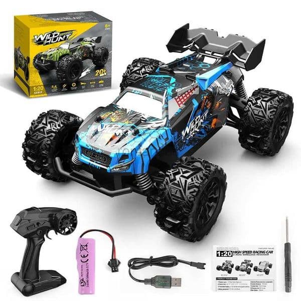 2026 New Electric/Rc 2.4G Remote Control 4Wd Drift Car 20Km/H Power Motor Independent Shock Absorber Anti-Crash Rc Vehicle Children Gift 240424 Toys Toys