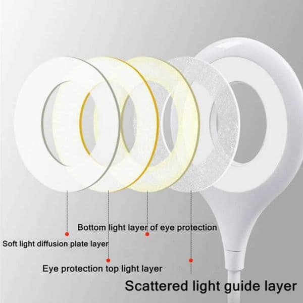USB Direct Plug Portable Desk Lamp Dormitory Desk Lamp LED Eye Protection Student Reading Desk Lamp Night Light X2411221