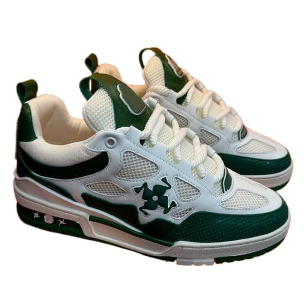 Casual shoes luxury men's designer shoes lace up platform shoes old flower sneakers non slip skate shoes chunky heel outdoor shoes breathable mesh sports shoes