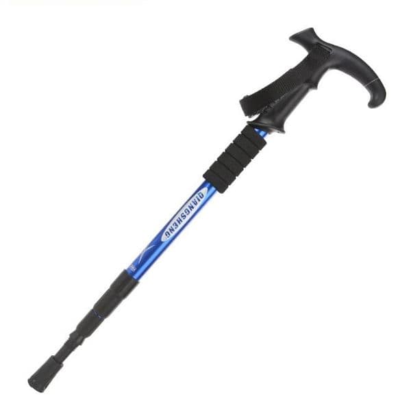 Trekking Pole Anti Shock Ultralight Walking Sticks Adjustable Hiking Canes Telescopic Crutch for Nordic Walking Sticks crutches Z260508