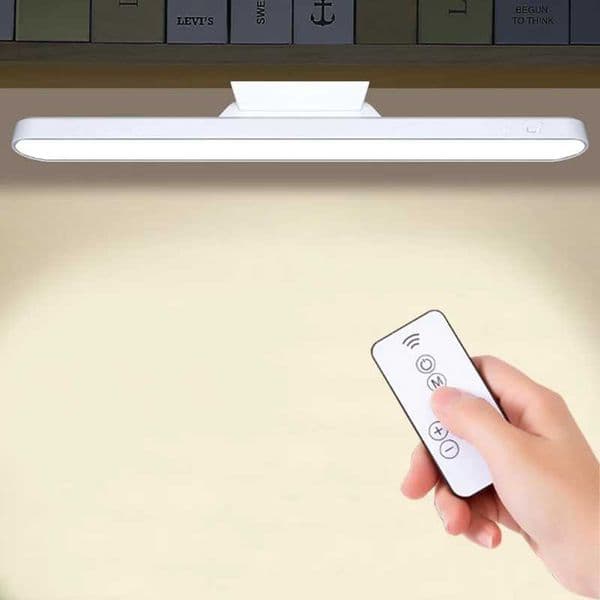 Remote Desk Lamp 48cm 32cm Magnetic Hanging Night Light USB Rechargeable Table Lamp LED Reading Light ForCabinet Bedside Mirror Z241123
