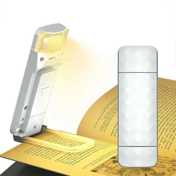LED USB rechargeable book light reading light eye protection night light portable clip on desk lamp reading light X241122