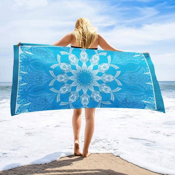 70x140cm microfiber beach towel quick dry sand free soft travel bath towel for pool outdoor