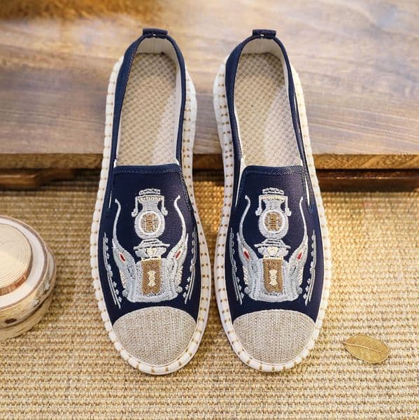 2025 new Men Designer Espadrilles atos De Hombre New Fisherman Canvas Shoes Men's Casual Sneakers Male Driving Soft Loafers e49e 's