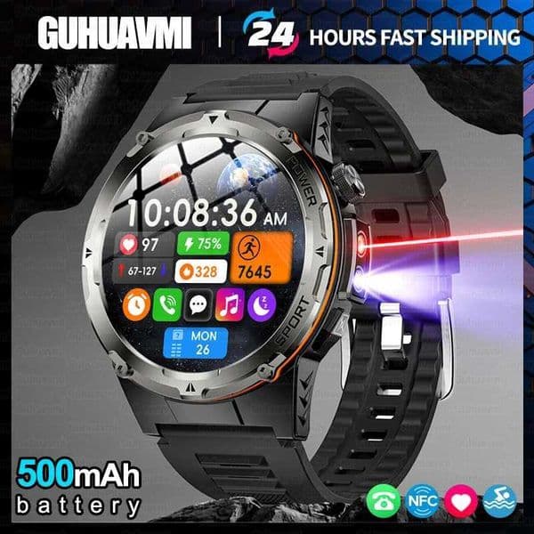 2025 New For Outdoor Sports Smart Watch Men 1.39-Inch HD AMOLED Screen GPS 500 Mah Battery NFC wireless connections Call SmartWatch X250609
