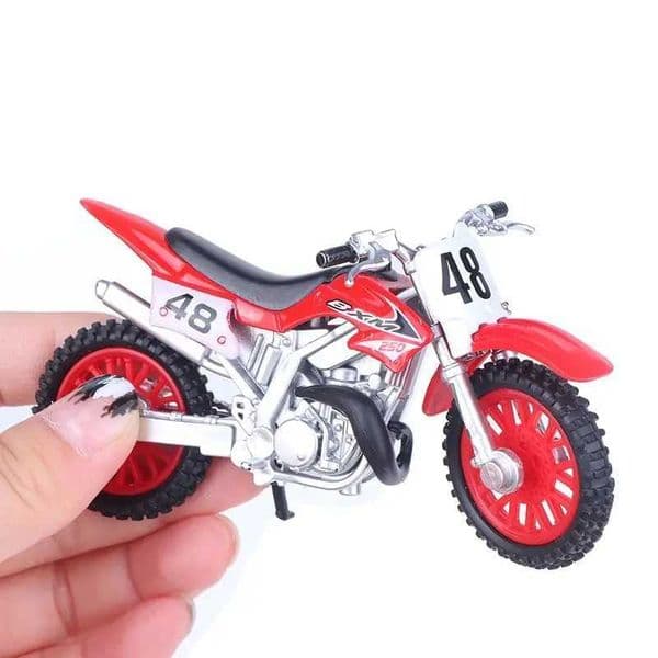 Simulated alloy motorcycle off-road motorcycle model 1 18 toy adventure simulation home decoration childrens gift W241126