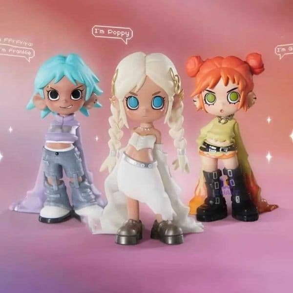 Lil Peach Riot rebel Peach loaded! Blind Box Cute Figurines Desk Decoration Ornament Suprise Box Model Xmas Gift Series X241127