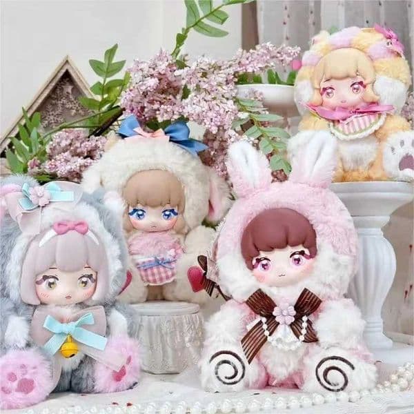 Ninizee Garden Poetry Series Blind Box Ninizee Surprise Toy Cute Doll Statue Model Desktop Decoration Birthday Gift Mystery X241127